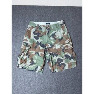 Polo Ralph Lauren Shorts Mens 33 Green Camouflage Cargo Tactical Utility Mens